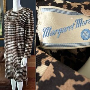 Margaret Morse Houndstooth Dress